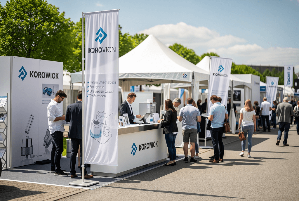 Kakemono outdoor pour salon en plein air